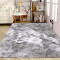 Tapis gris dégradé clair 60x120 cm - miniature