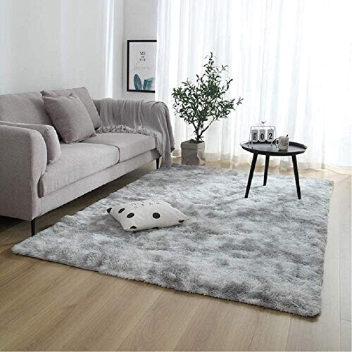 Tapis gris clair 120x160 cm variant 4 