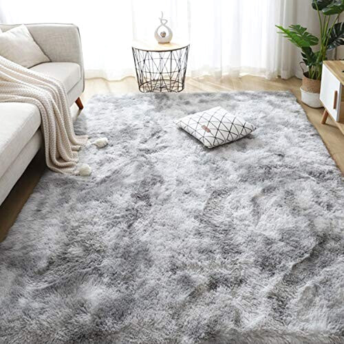 Tapis gris blanc 80x200 cm variant 5 