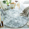 Tapis gris - clair rond 100x100 cm - miniature variant 5