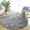 Tapis gris blanc rond 100x100 cm - miniature variant 1