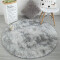 Tapis gris blanc rond 100x100 cm - miniature variant 2