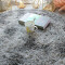 Tapis gris blanc rond 100x100 cm - miniature variant 5
