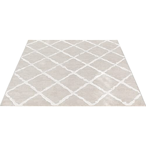 Tapis beige rond 160x230 cm variant 1 