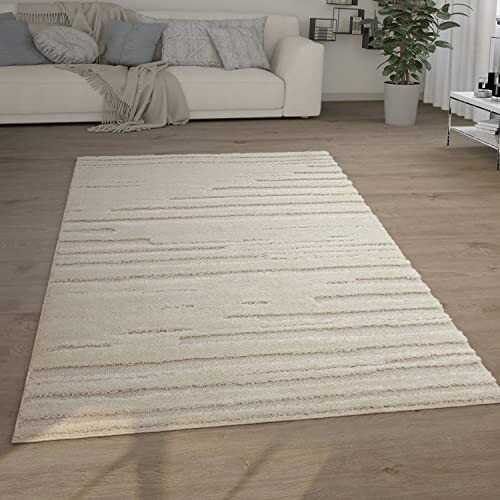 Tapis beige crème 120x160 cm