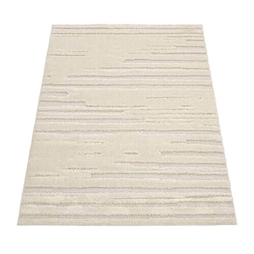 Tapis beige crème 120x160 cm variant 3 