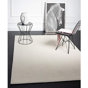 Tapis beige cream rond 160x230 cm