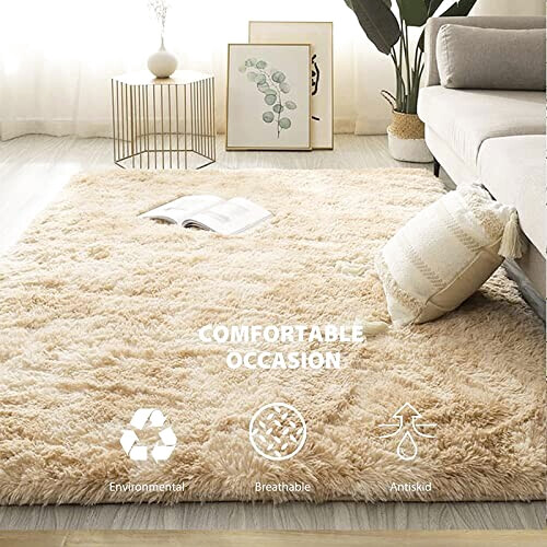 Tapis beige dégradé 140x200 cm variant 0 