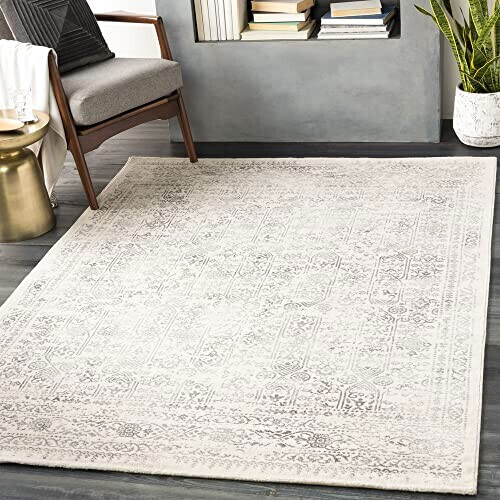 Tapis beige gris clair 160x216 cm