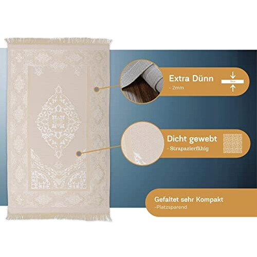 Tapis beige blanc/ 120x68 cm variant 0 