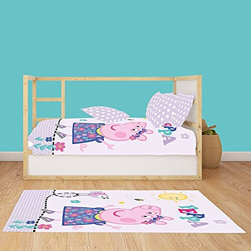 Tapis Peppa Pig multicolore 100x133 cm variant 2 