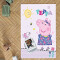 Tapis Peppa Pig multicolore 100x133 cm - miniature variant 1