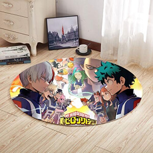 Tapis My Hero Academia type rond 80 cm