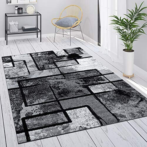 Tapis Tetris gris 120x170 cm