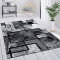 Tapis Tetris gris 120x170 cm - miniature