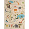 Tapis Baleine beige rond 100x200 cm - miniature variant 2