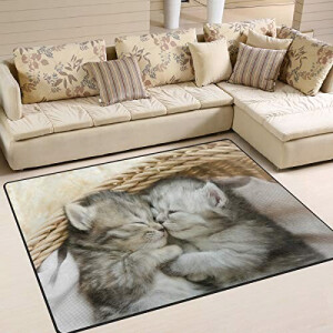 Tapis Chat multicolore 160x122 cm