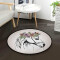 Tapis Cheval multicolore rond 92x92 cm - miniature