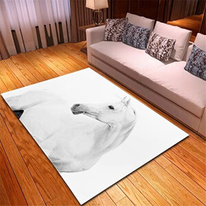 Tapis Cheval blanc 40x60 cm