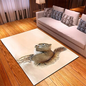 Tapis Écureuil mignon 50x80 cm