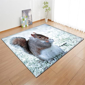 Tapis Écureuil mignon 40x60 cm
