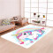 Tapis Licorne couleur 80x160 cm - miniature
