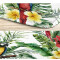 Tapis Perroquet, Pie, Toucan - Oiseau - couleur 40x60 cm - miniature variant 2