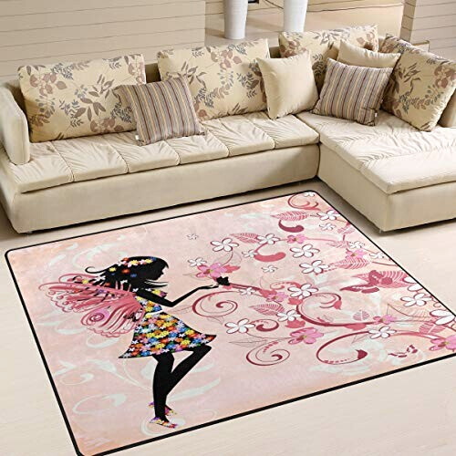 Tapis Papillon multicolore 160x122 cm