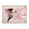 Tapis Papillon multicolore 160x122 cm - miniature variant 1