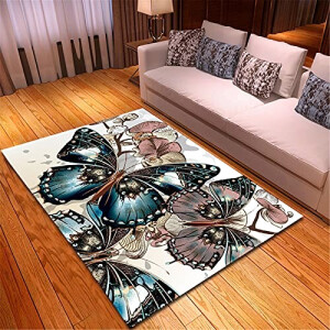 Tapis Papillon exotique 40x60 cm