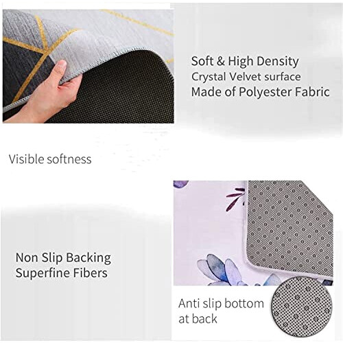Tapis Papillon violet 140x200 cm variant 1 
