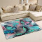 Tapis Papillon multicolore 100x150 cm - miniature
