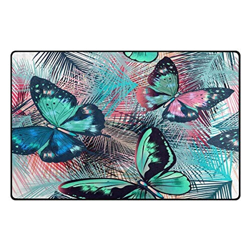 Tapis Papillon multicolore 100x150 cm variant 1 