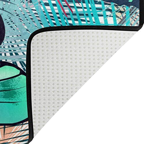 Tapis Papillon multicolore 100x150 cm variant 2 