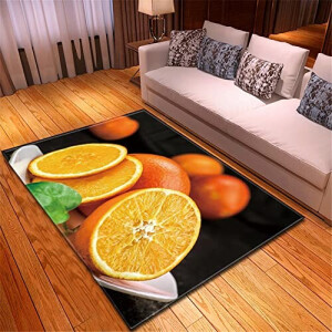 Tapis Orange Fruit orange 40x60 cm
