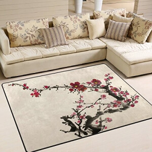 Tapis Fleur multicolore 203x147.3 cm