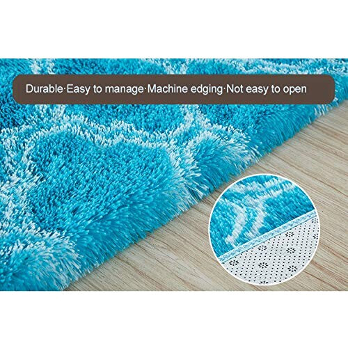 Tapis rouge plus Épais 160x200 cm variant 4 