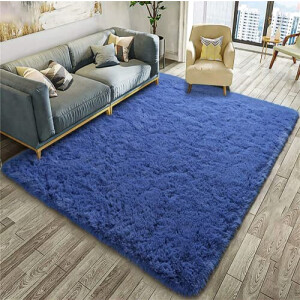 Tapis bleu 120x160 cm