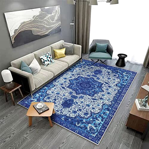 Tapis bleu 160x200 cm variant 0 