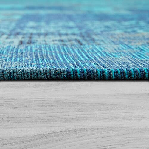 Tapis bleu 80x250 cm variant 1 