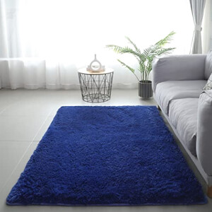 Tapis bleu 120x160 cm