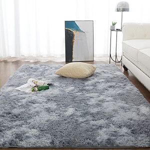 Tapis bleu b-gris clair 120x180 cm