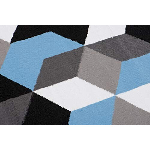 Tapis bleu 120x170 cm variant 1 