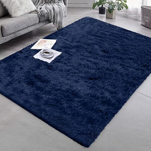 Tapis bleu marine 60x110 cm