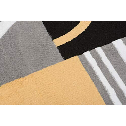 Tapis jaune 120x170 cm variant 1 