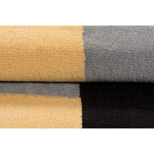 Tapis jaune 120x170 cm variant 3 