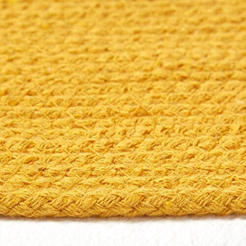 Tapis jaune moutarde 50x80 cm variant 2 