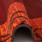 Tapis orange rouge 80x150 cm - miniature variant 2