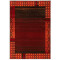 Tapis orange rouge 80x150 cm - miniature variant 4
