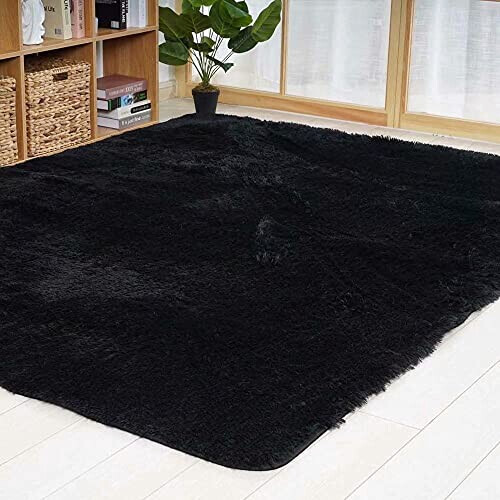 Tapis noir 120x180 cm variant 2 